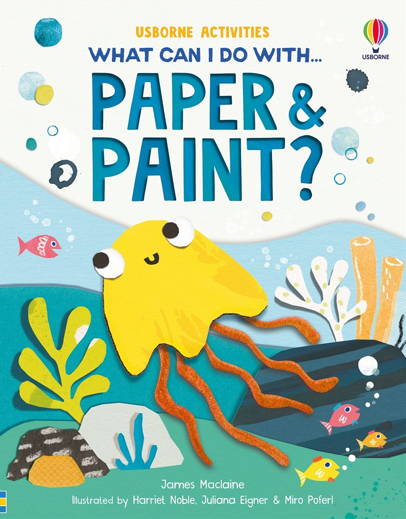 What Can I Do With Paper And Paint?/Product Detail/Kids Activity Books