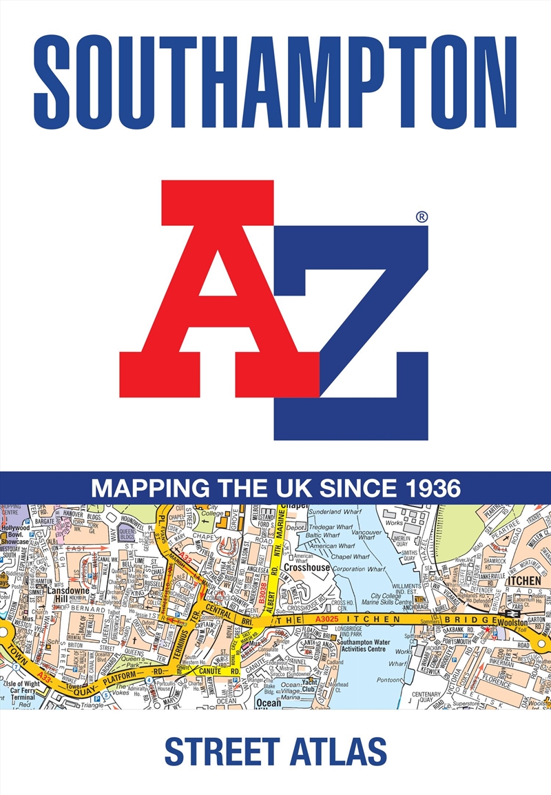 Southampton A-Z Street Atlas [Tenth Edition]/Product Detail/Travel & Holidays