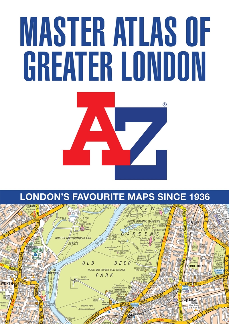 Master Atlas of Greater London A-Z [19th Edition]/Product Detail/Travel & Holidays