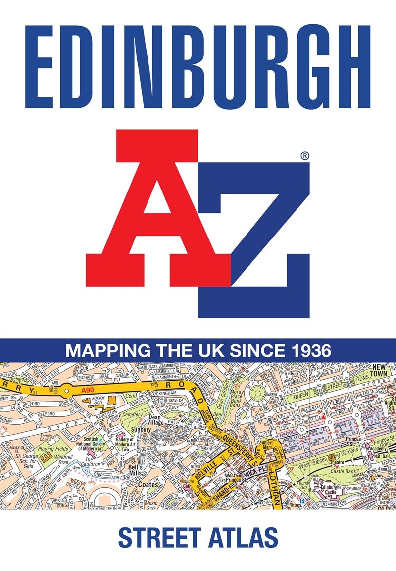 Edinburgh A-Z Street Atlas [11th Edition]/Product Detail/Travel & Holidays
