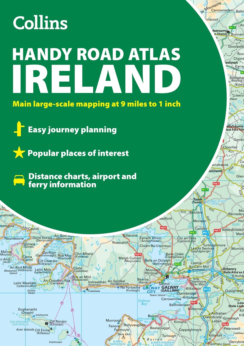 Collins Handy Road Atlas Ireland/Product Detail/Travel & Holidays