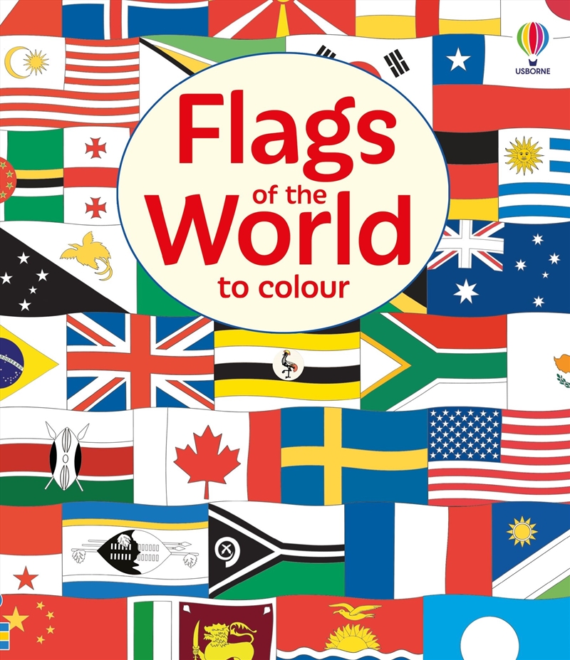 Flags of the World to Colour/Product Detail/Kids Colouring
