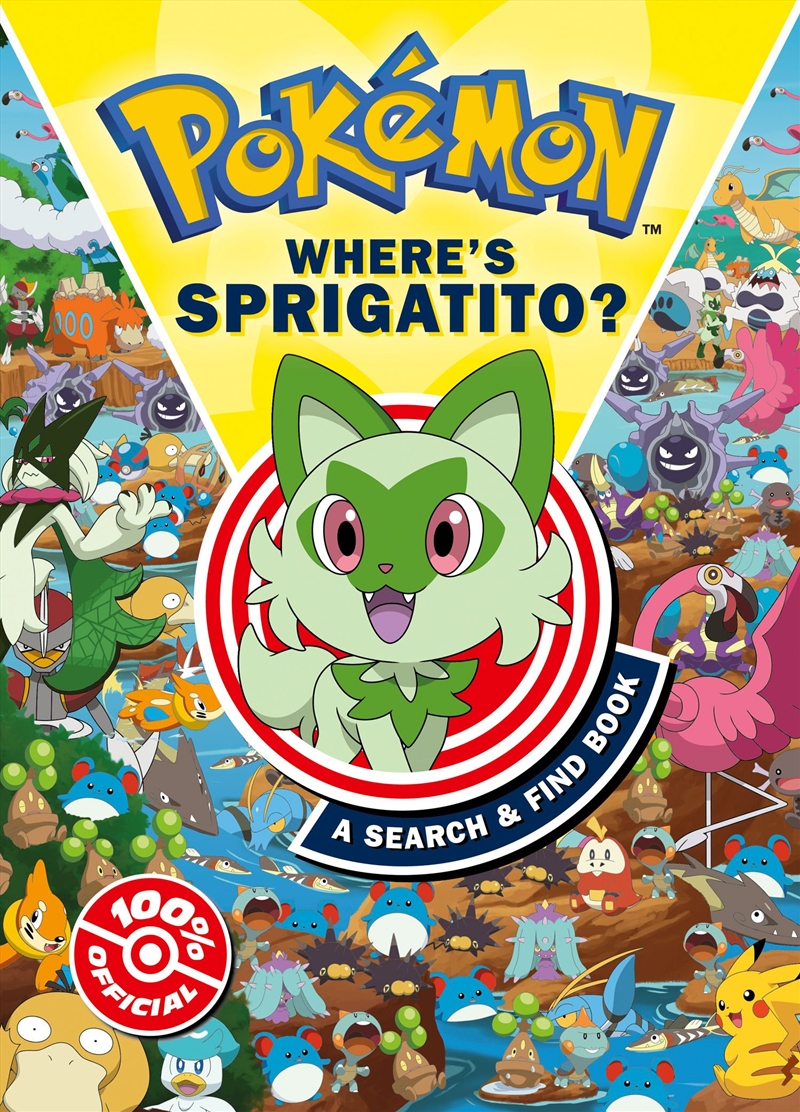Pokémon Where's Sprigatito/Product Detail/Childrens Fiction Books