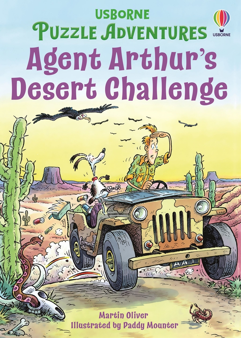 Agent Arthur's Desert Challenge - Usborne Puzzle Adventures/Product Detail/Kids Activity Books