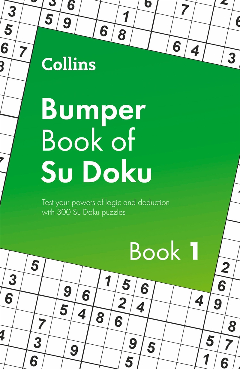 Collins Bumper Book of Su Doku Book 1/Product Detail/Adults Activity Books