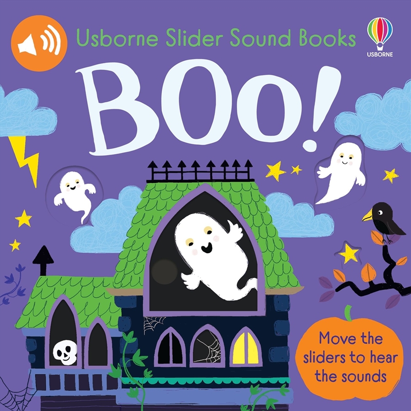 Slider Sound Books - Boo!/Product Detail/Early Childhood Fiction Books