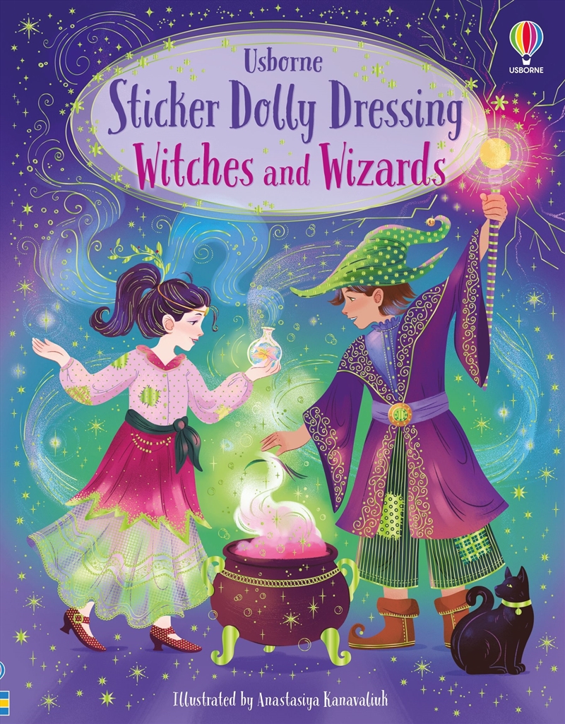 Sticker Dolly Dressing Witches And Wizards/Product Detail/Kids Activity Books