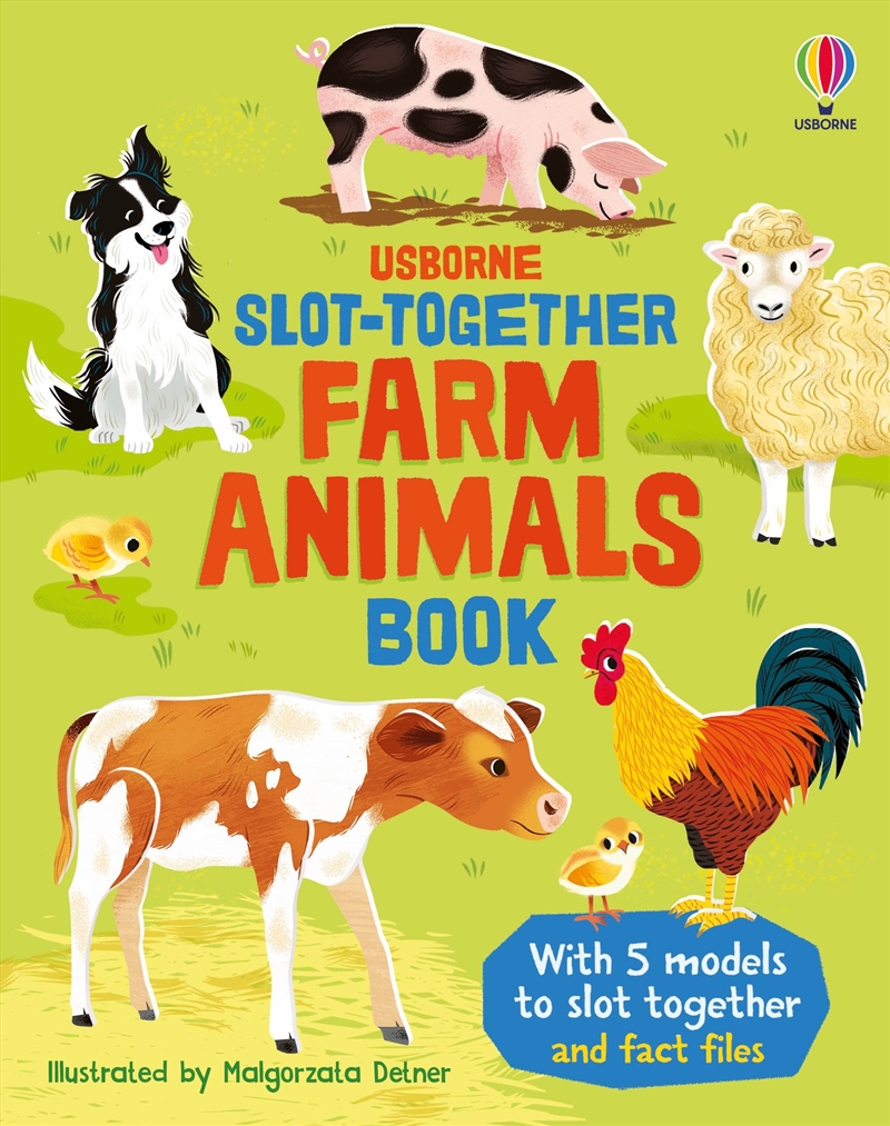 Slot Together Farm Animals Book/Product Detail/Early Childhood Fiction Books