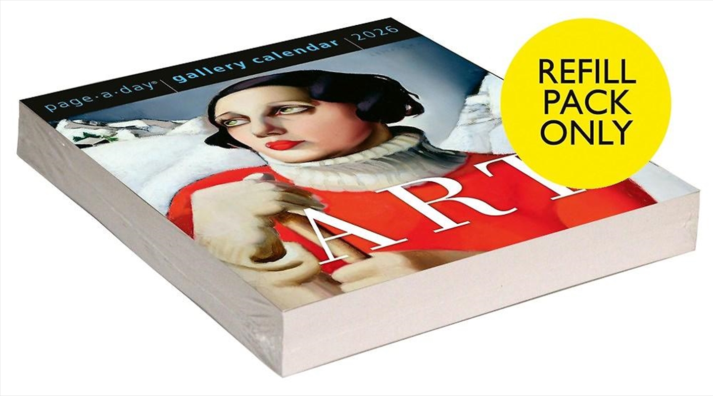 Art Page-A-Day  Gallery Calendar Refill Pack 2026/Product Detail/Calendars & Diaries
