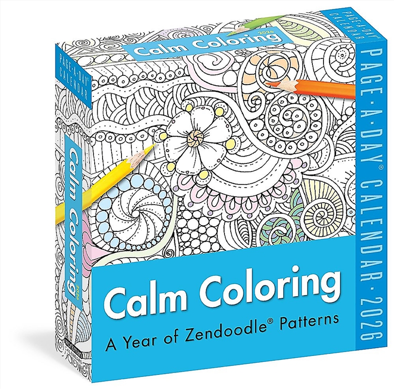 Calm Coloring Page-A-Day  Calendar 2026/Product Detail/Calendars & Diaries