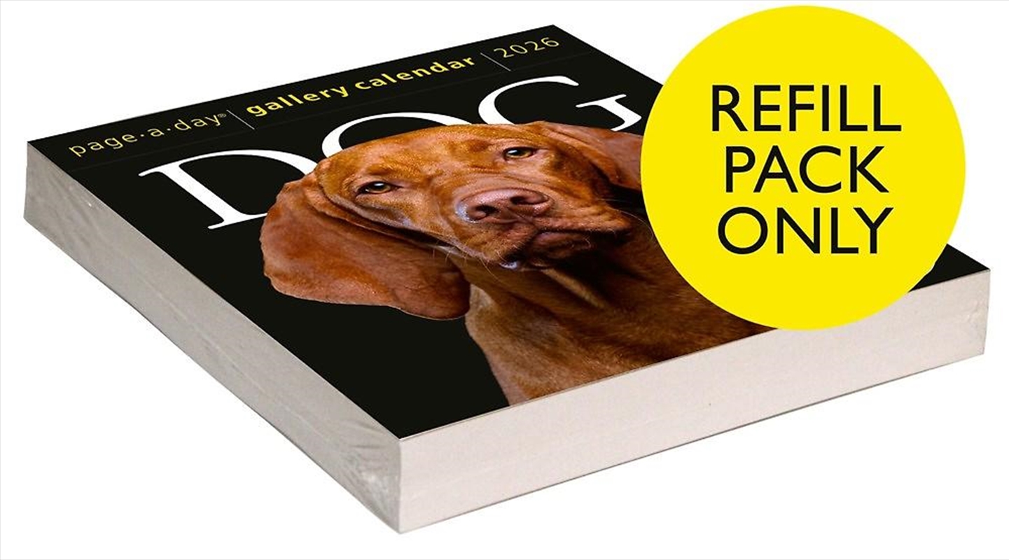 Dog Page-A-Day  Gallery Calendar Refill Pack 2026/Product Detail/Calendars & Diaries