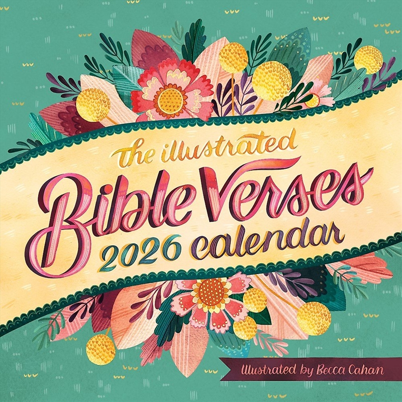 Illustrated Bible Verses Wall Calendar 2026/Product Detail/Calendars & Diaries