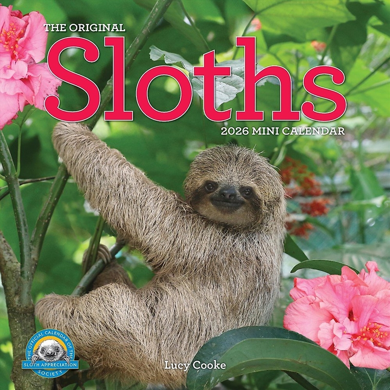 Original Sloths Mini Wall Calendar 2026/Product Detail/Calendars & Diaries