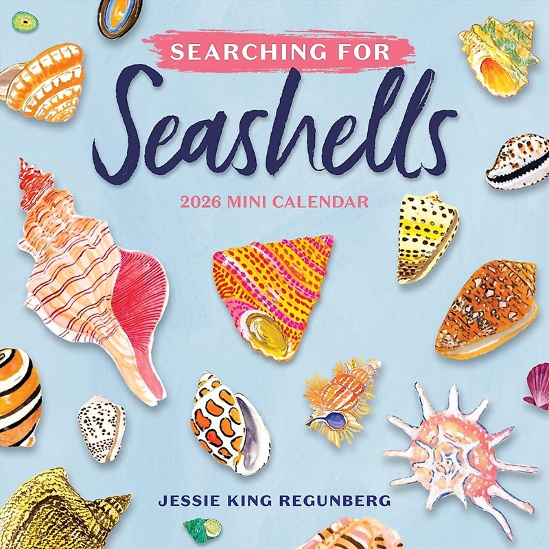 Searching for Seashells Mini Wall Calendar 2026/Product Detail/Calendars & Diaries