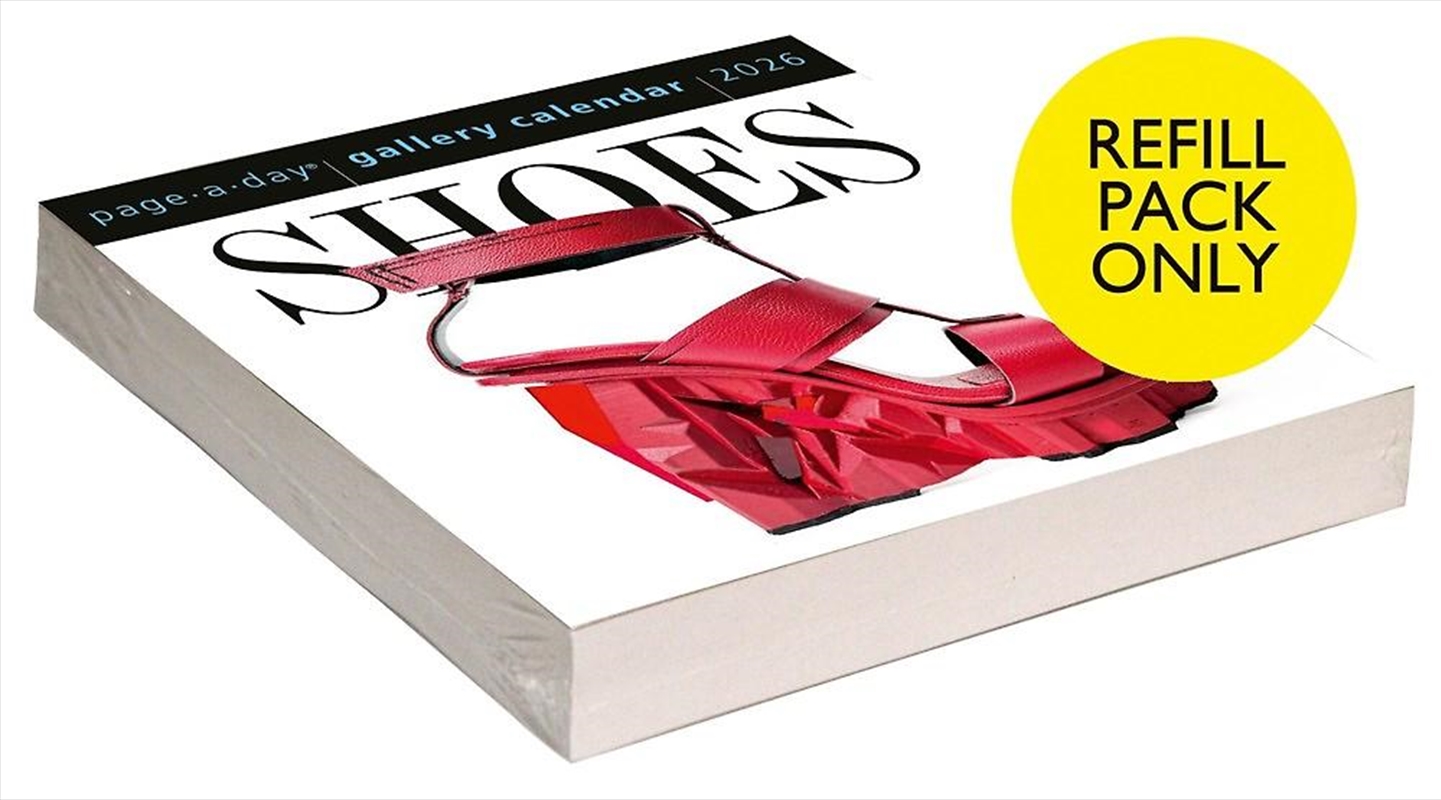 Shoes Page-A-Day  Gallery Calendar Refill Pack 2026/Product Detail/Calendars & Diaries