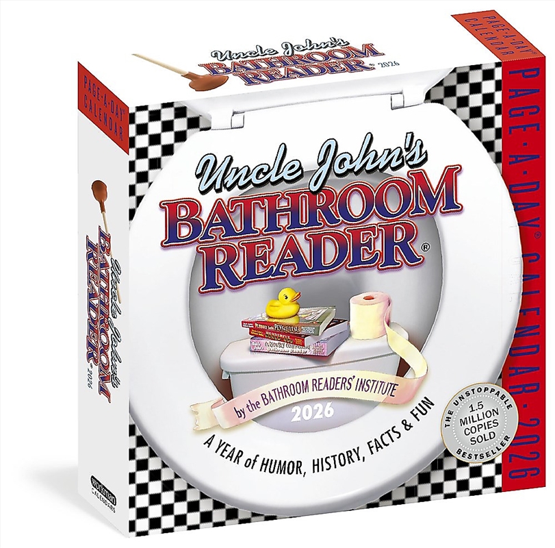 Uncle John's Bathroom Reader Page-A-Day  Calendar 2026/Product Detail/Calendars & Diaries
