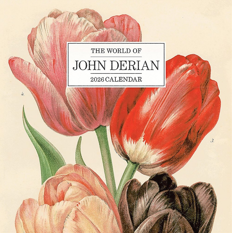 World of John Derian Wall Calendar 2026/Product Detail/Calendars & Diaries