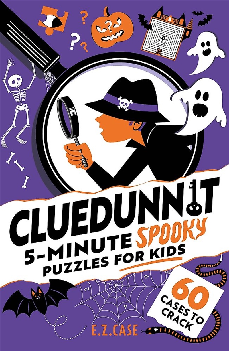 Cluedunnit: Cluedunnit: 5-Minute Spooky Puzzles For Kids/Product Detail/Childrens