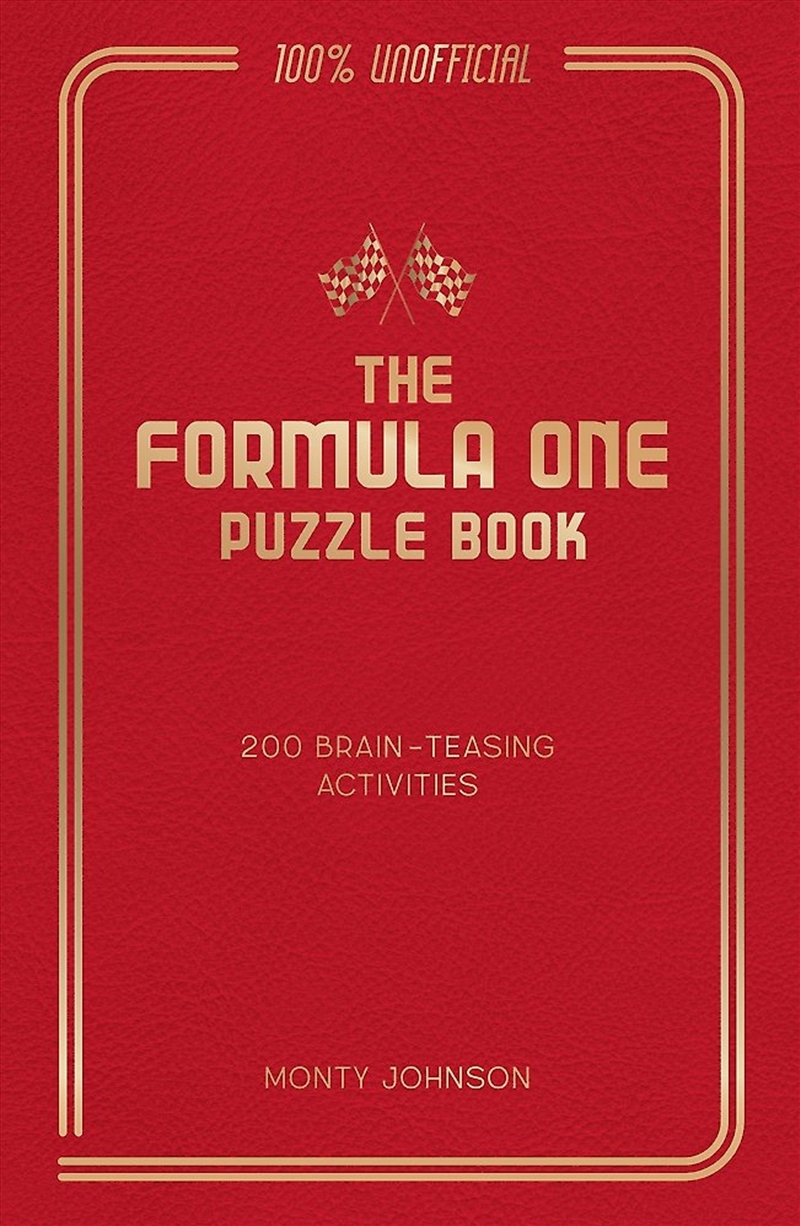 The Formula One Puzzle Book/Product Detail/Adults Activity Books