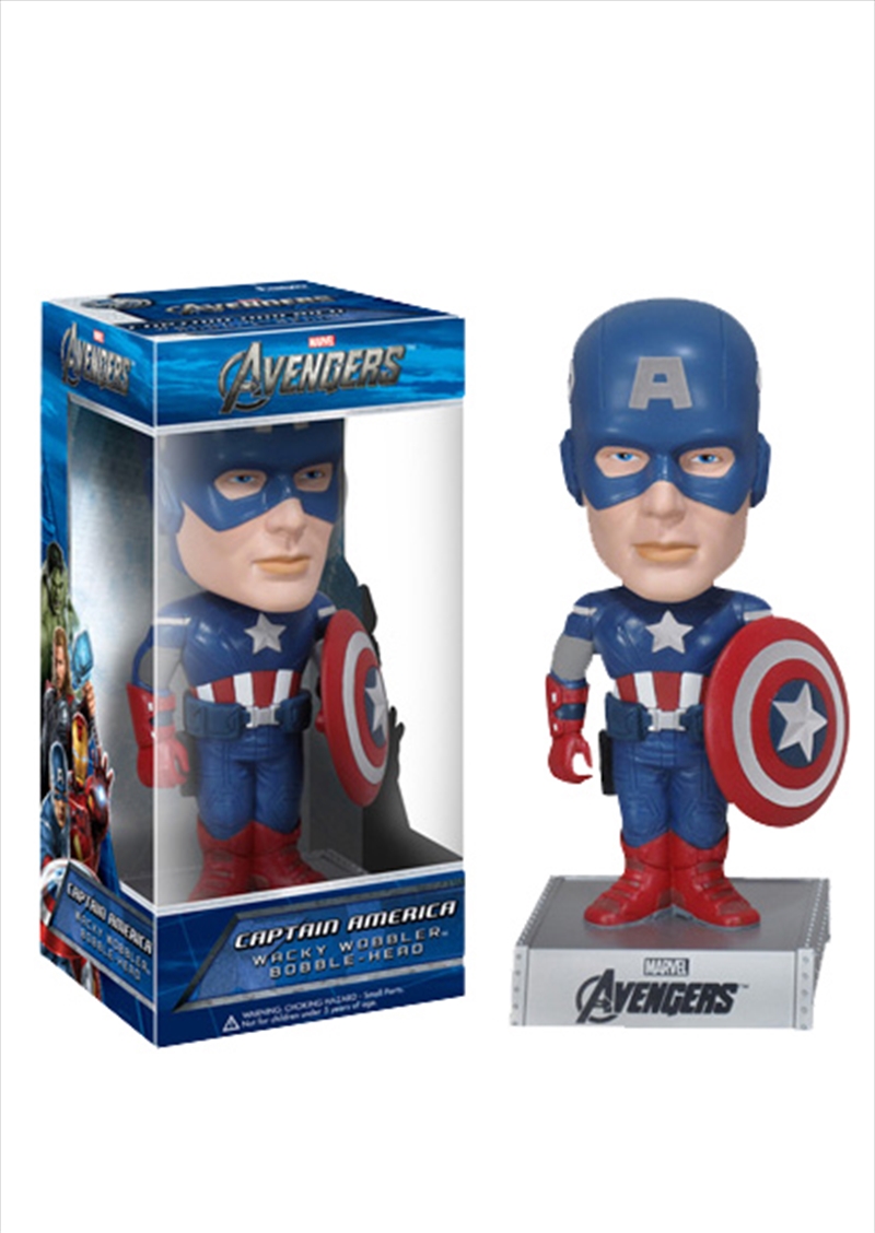 Captain America Wacky Wobbler/Product Detail/Figurines