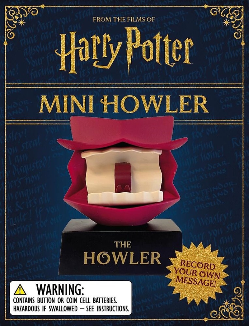 Harry Potter Mini Howler/Product Detail/Society & Culture