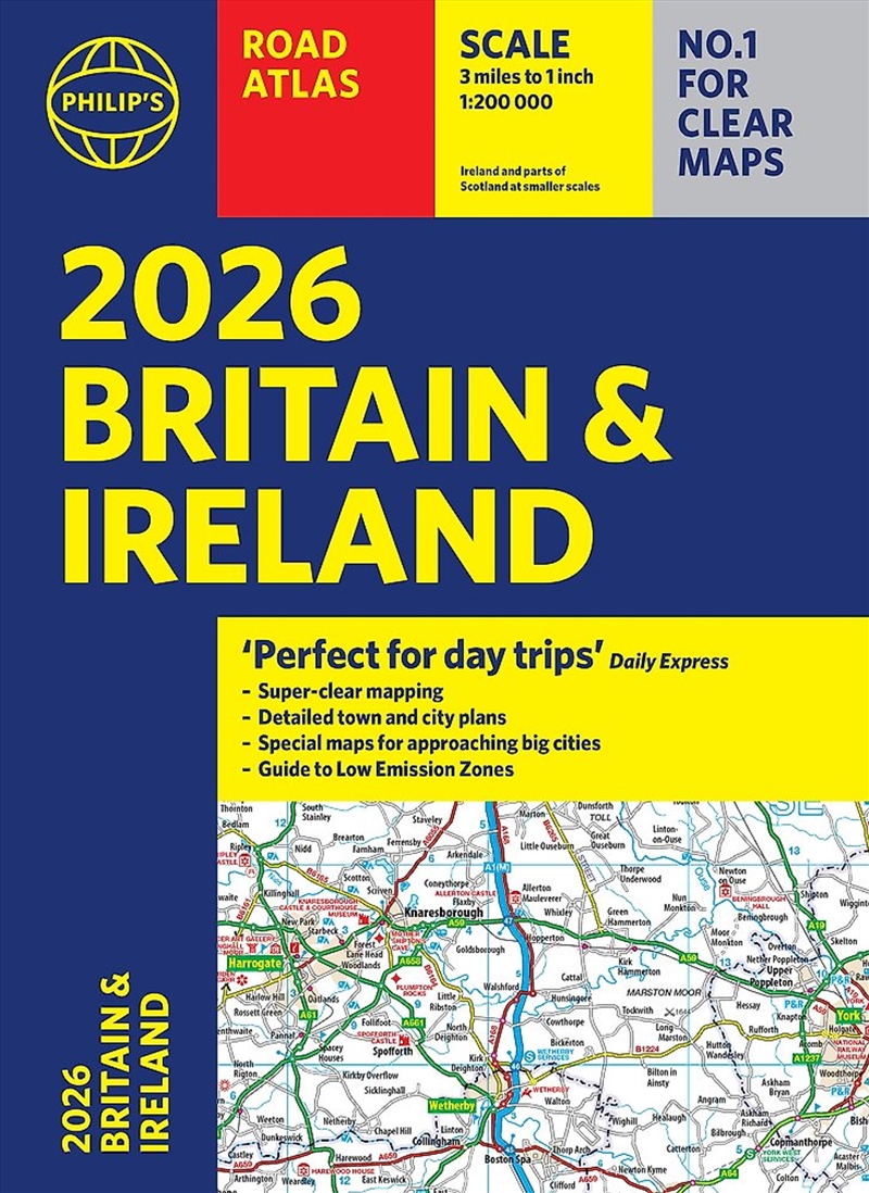 Philip S Road Atlas Britain & Ireland/Product Detail/Travel & Holidays