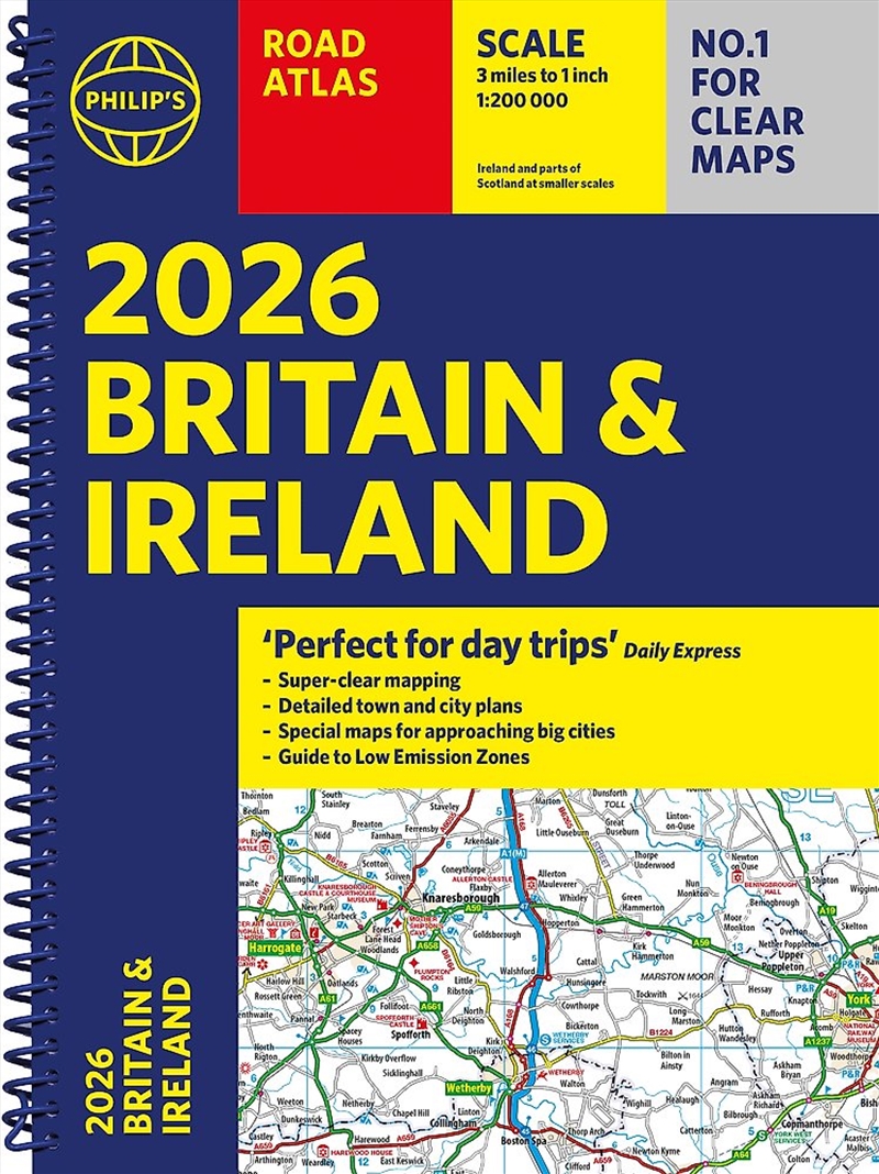 Philip S Road Atlas Britain & Ireland/Product Detail/Travel & Holidays