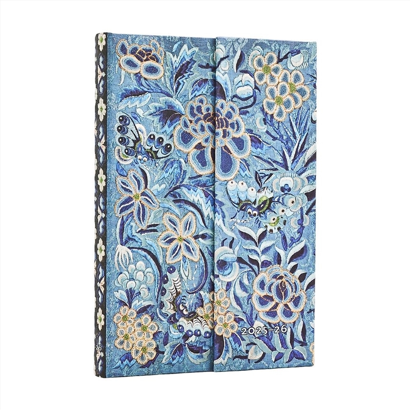 2026 Blue Willow (Celebrate Hanfu) Mini 18-month Horizontal Hardcover Flexi Dayplanner 2025-2026 (Wr/Product Detail/Calendars & Diaries