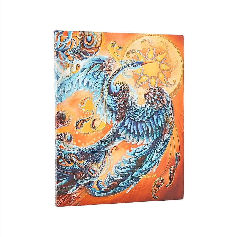 2026 Skybird (Birds of Happiness) Ultra 18-month Vertical Softcover Flexi Dayplanner 2025-2026 (Elas/Product Detail/Calendars & Diaries