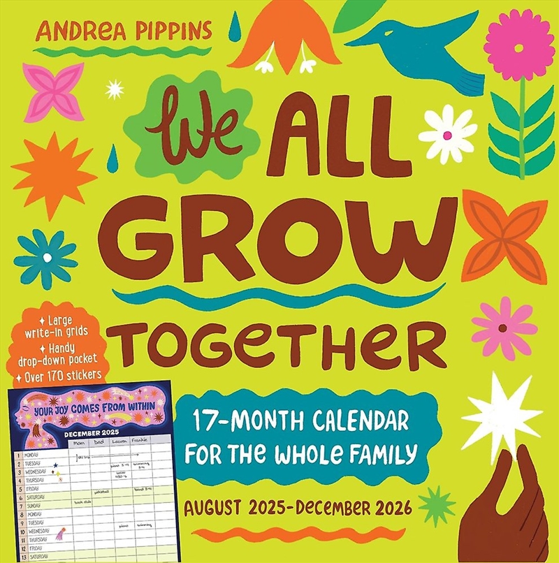 We All Grow Together 17-Month Wall Calendar 2026/Product Detail/Calendars & Diaries