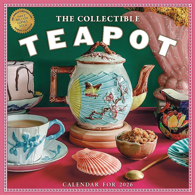 The Collectible Teapot Wall Calendar 2026/Product Detail/Calendars & Diaries