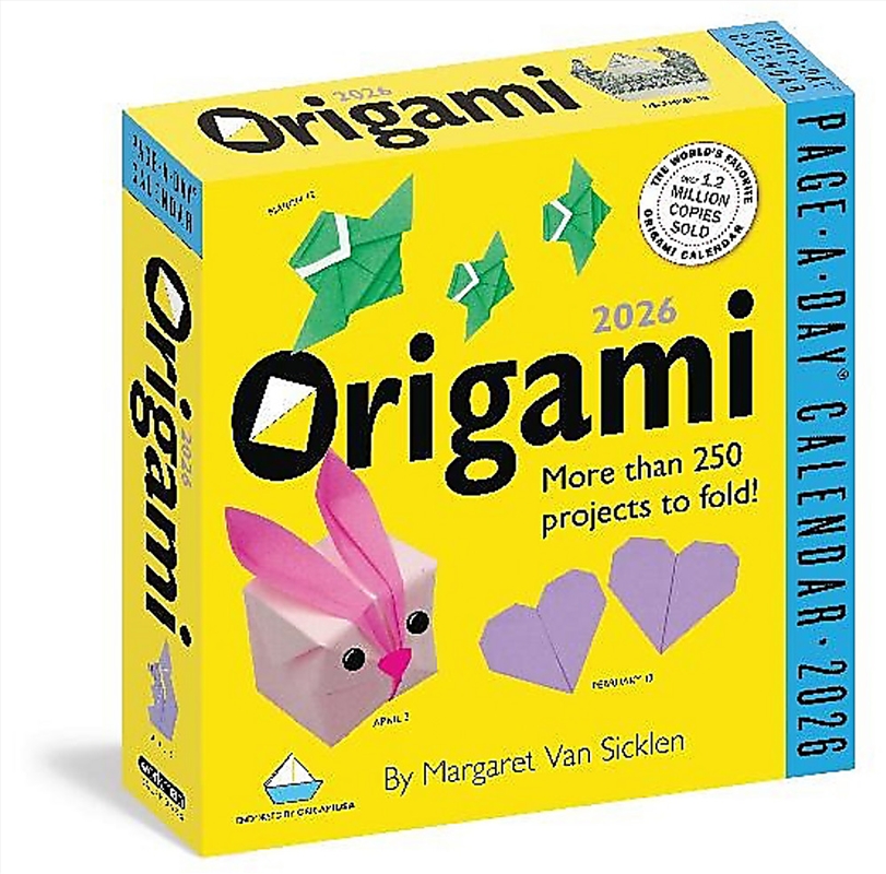 Origami Page-A-Day  Calendar 2026/Product Detail/Calendars & Diaries