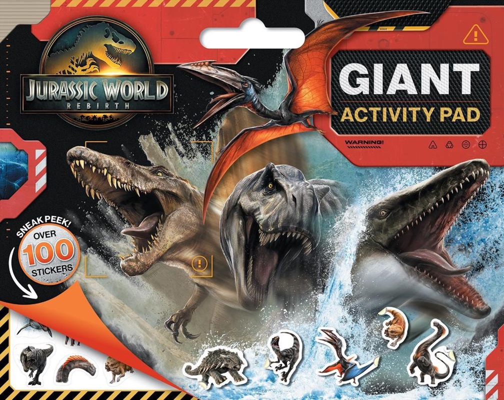 Jurassic World Rebirth: Giant Activity Pad (Universal)/Product Detail/Kids Activity Books