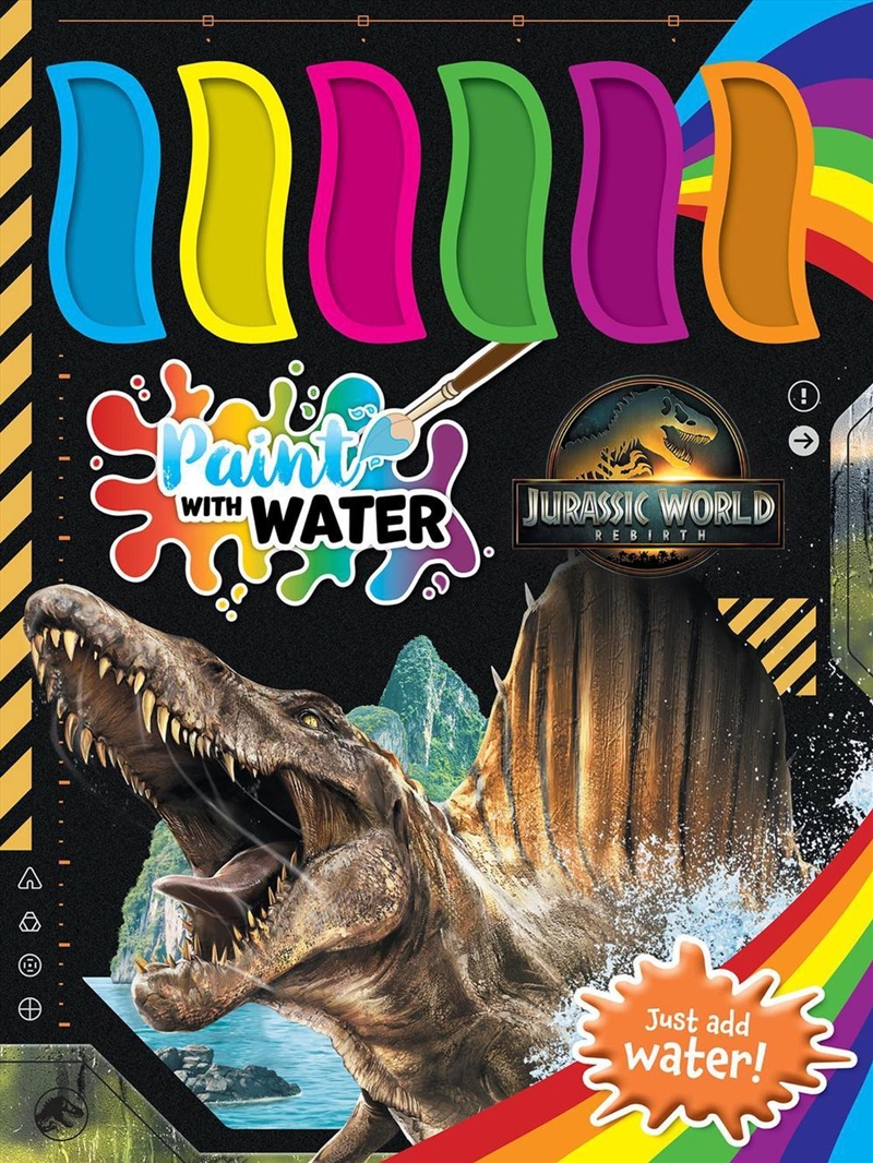 Jurassic World Rebirth: Paint with Water (Universal)/Product Detail/Kids Activity Books