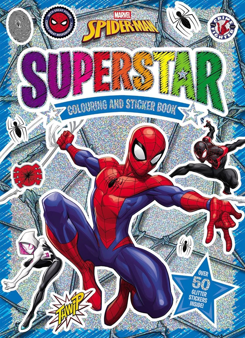 Spider-Man: Superstar Colouring and Sticker Book (Marvel)/Product Detail/Kids Activity Books