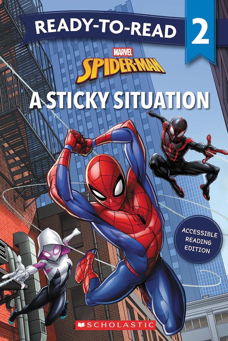 Spider-Man: A Sticky Situation - Ready-to-Read Level 2 (Marvel)/Product Detail/Childrens Fiction Books