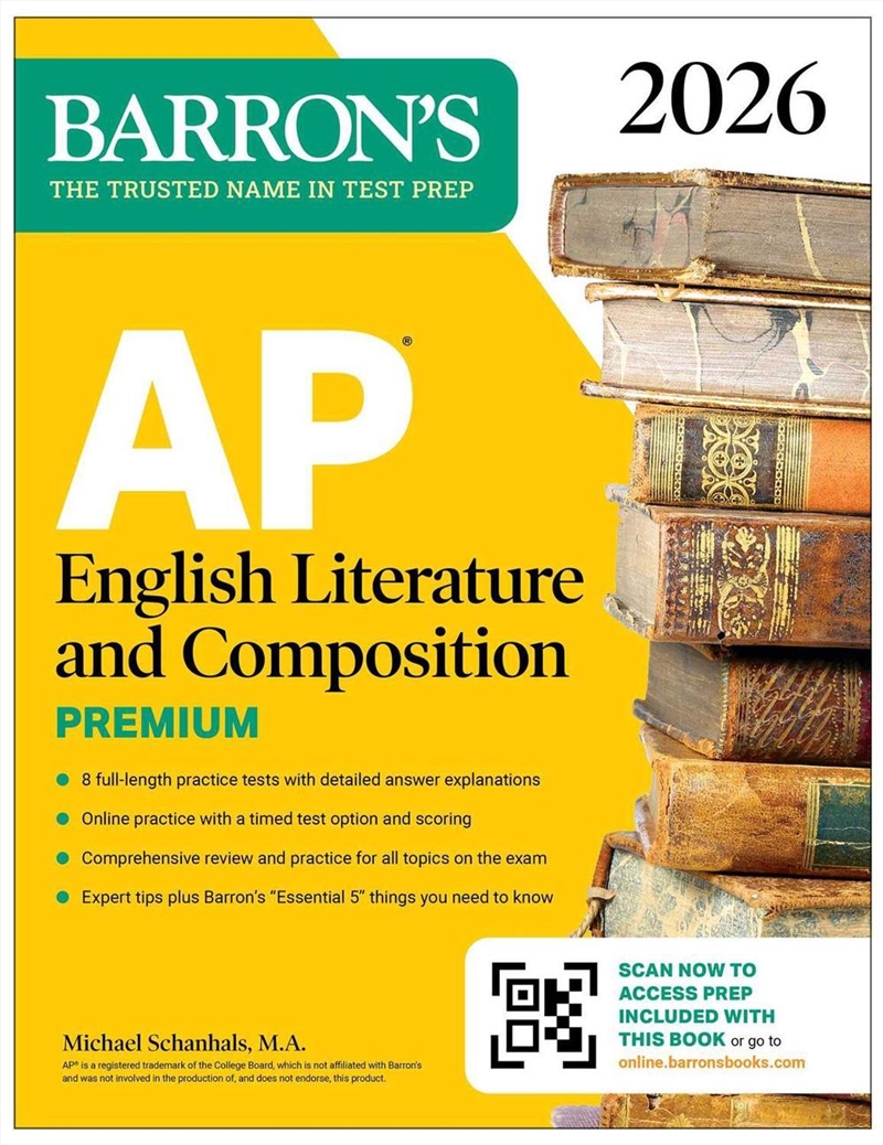 Ap English Literature And Composition Premium, 2026: Prep Book With 8 Practice Tests + Online Practi/Product Detail/Teaching