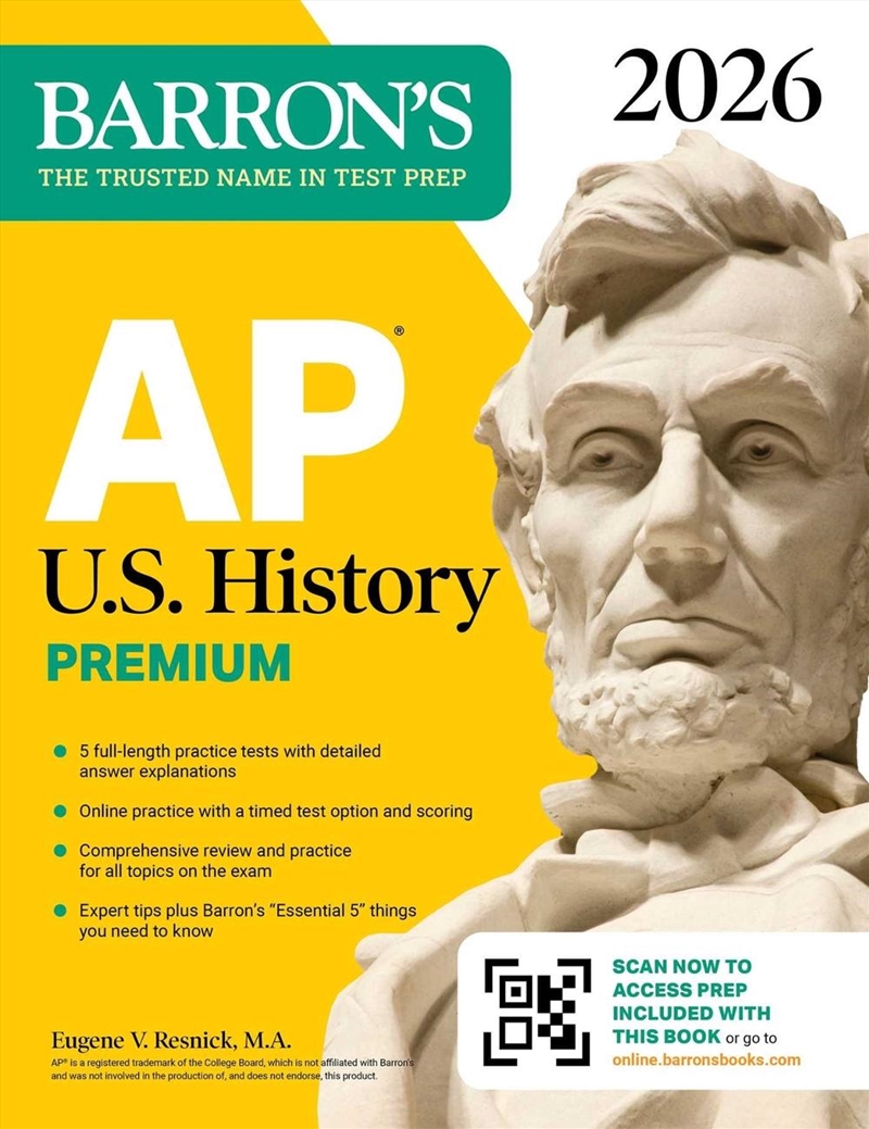 AP U.S. History Premium, 2026: Prep Book with 5 Practice Tests + Comprehensive Review + Online Pract/Product Detail/Teaching