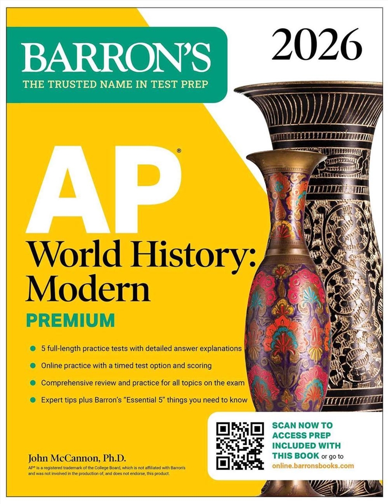 AP World History: Modern Premium, 2026: Prep Book With 5 Practice Tests + Comprehensive Review + Onl/Product Detail/Teaching