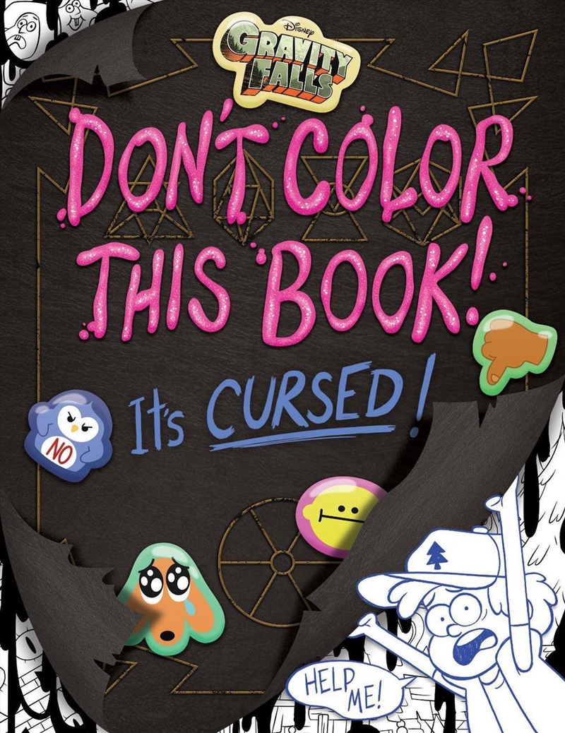 Gravity Falls: Don't Colour This Book! It's Cursed! (Disney)/Product Detail/Kids Colouring