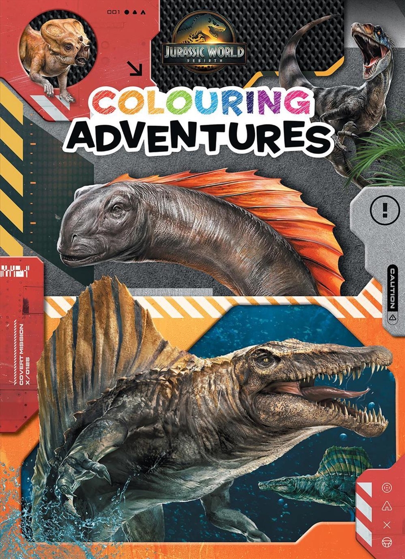 Jurassic World Rebirth: Colouring Adventures (Universal)/Product Detail/Kids Colouring