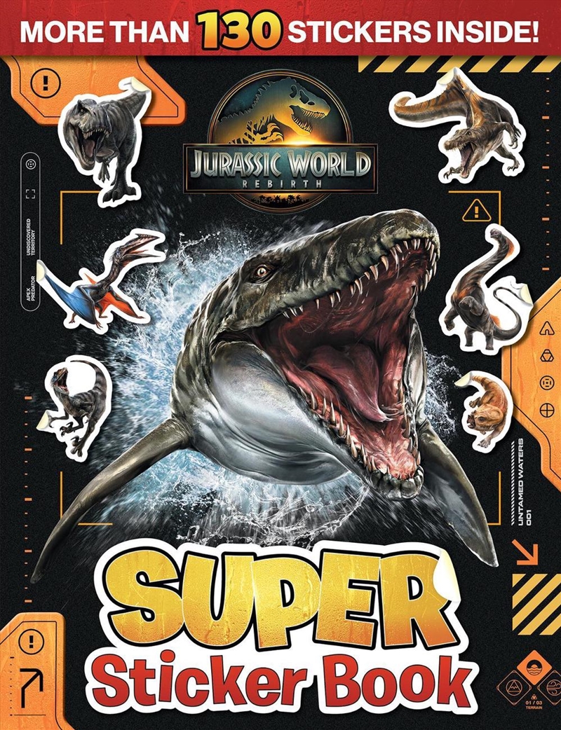Jurassic World Rebirth: Super Sticker Book (Universal)/Product Detail/Kids Activity Books