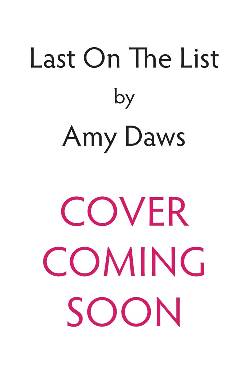 Last On The List/Product Detail/Romance