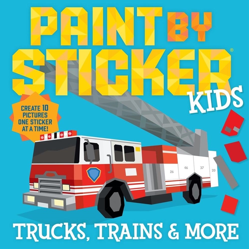 Paint By Sticker Kids: Vehicles/Product Detail/Childrens