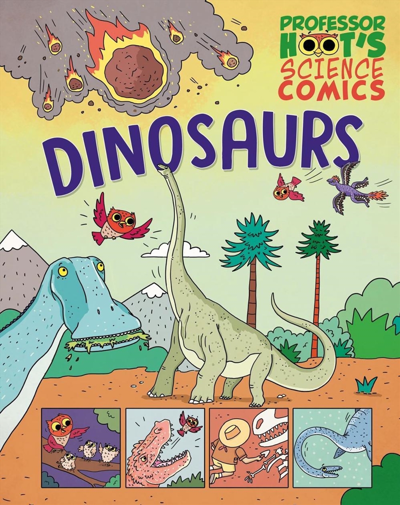 Professor Hoot's Science Comics: Dinosaurs/Product Detail/Childrens