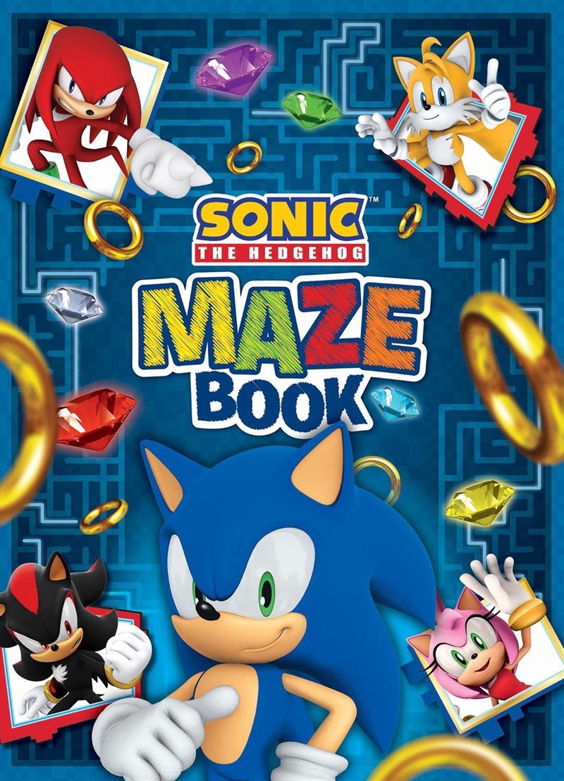 Sonic The Hedgehog: Maze Book/Product Detail/Kids Activity Books