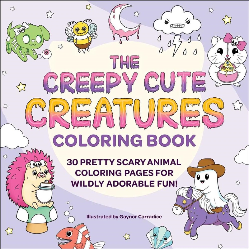 The Creepy Cute Creatures Coloring Book/Product Detail/Adults Colouring