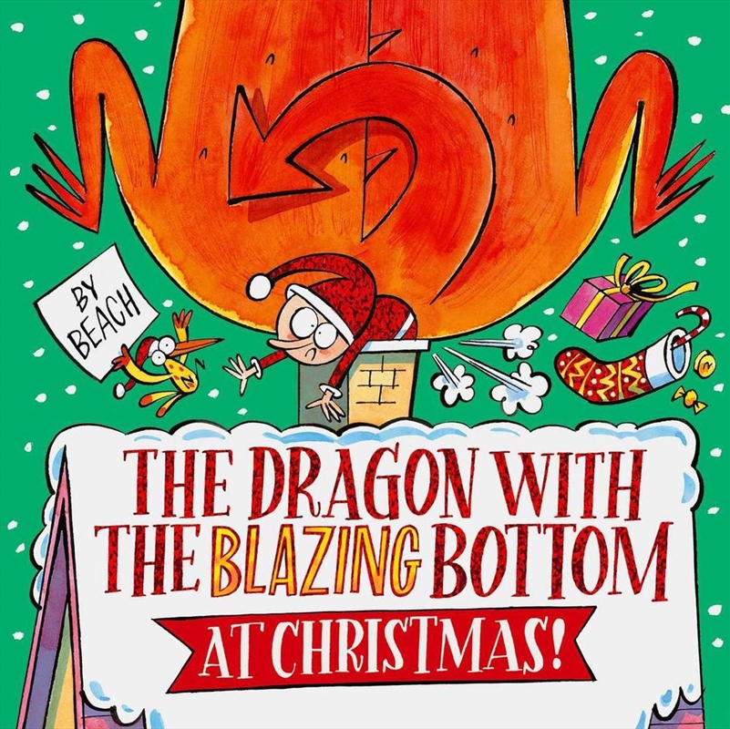The Dragon With The Blazing Bottom At Christmas/Product Detail/Early Childhood Fiction Books