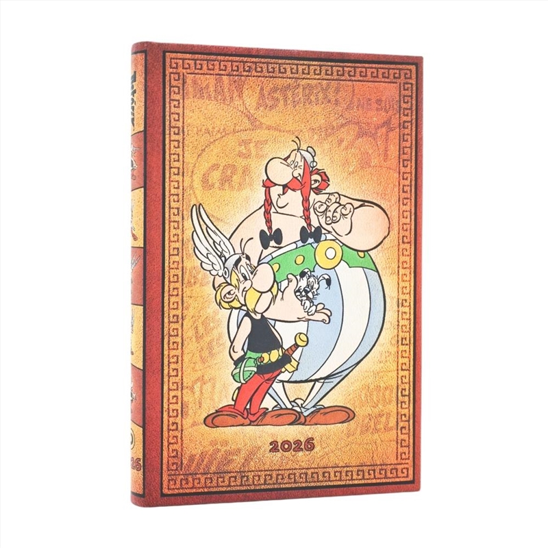 2026 Asterix & Obelix (The Adventures of Asterix) Mini 12-month Verso Hardcover Flexi Dayplanner 202/Product Detail/Calendars & Diaries