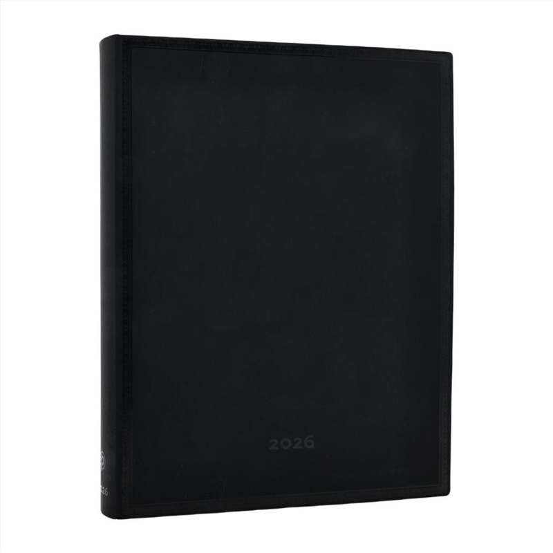 2026 Black Edition Bold Ultra 12-month Day-at-a-Time Softcover Flexi Dayplanner 2026 (Elastic Band C/Product Detail/Calendars & Diaries